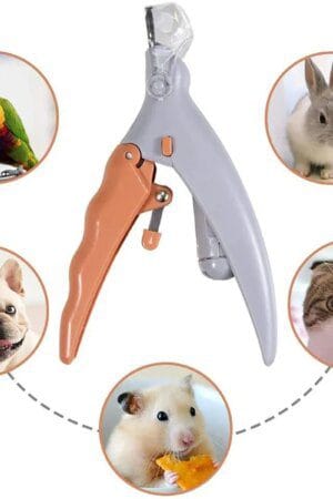 Pet Nail Clipper with LED Light – Multifunction Grooming Nail Trimmer for Dogs & Cats