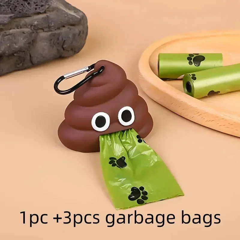 Portable Dog Poop Bag Dispenser – Creative Pet Waste Bag Holder for Easy Manure Cleaning - Image 4