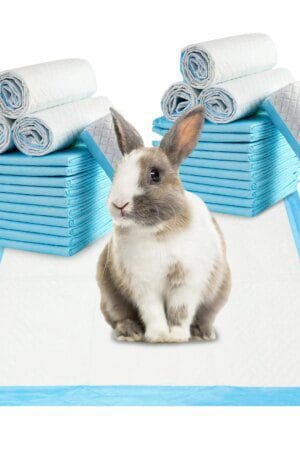 Ultra Absorbent Pet Diaper Pads for Dogs & Cats – Odor-Control Disposable Puppy Pee Mats (20–100 Pack)