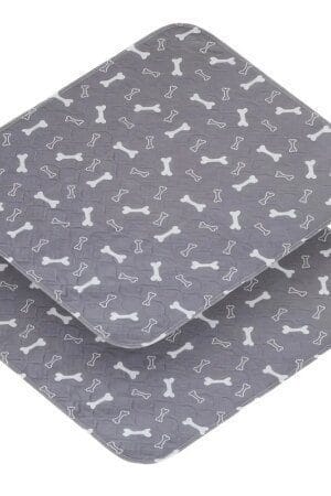 Washable Reusable Dog Pee Pads – Absorbent Non-Slip Waterproof Training Pads (2PCS)