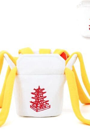 Take-Out Box Snuffle Dog Toy – Interactive Plush Treat Puzzle Slow Feeder with Squeaker for Small & Medium Dogs