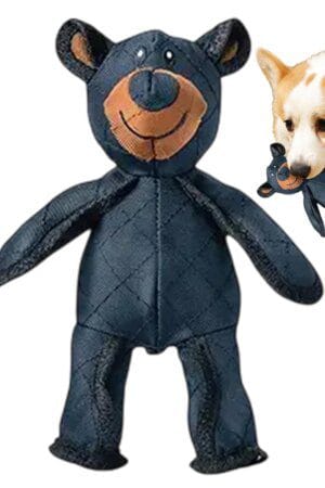 Squeaky Plush Bear Dog Toy – Durable Teddy Chew Toy for Puppies & Dogs (Bite-Resistant)