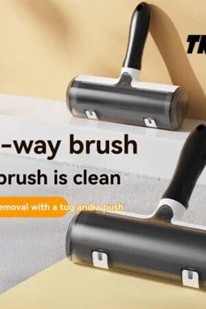 TKOH Pet Hair Remover Cleaning Brush – Electrostatic Sticky Roller for Cats & Dogs, Clothing, Sofa & Carpet
