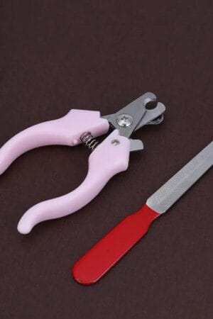 Professional Dog Nail Clippers – Ergonomic Grooming Scissors for Small & Medium Pets, Anti-Slip Design