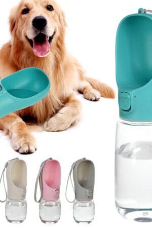 Large Dog Water Bottle – Leakproof Outdoor Travel Bowl