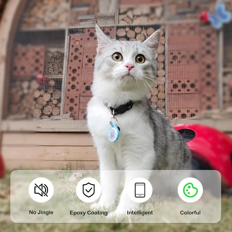 QR Code Pet ID Tag for Dogs & Cats – Personalized Anti-Lost Collar Tag - Image 3