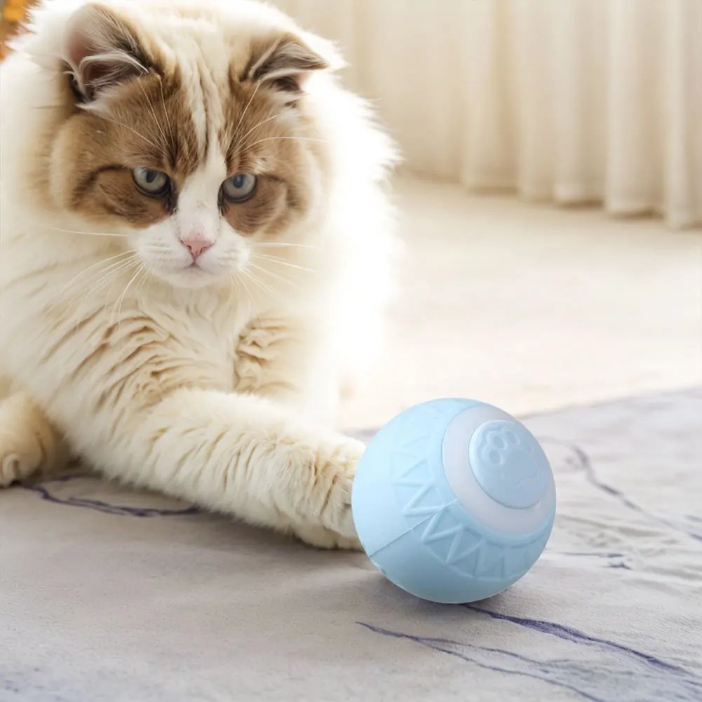 Automatic Rolling Smart Cat Toy Ball – Interactive Electric Training Toy (1–6PCS) - Image 2