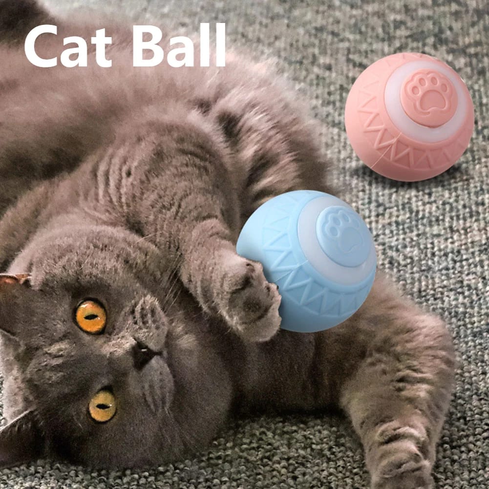 Automatic Rolling Smart Cat Toy Ball – Interactive Electric Training Toy (1–6PCS)